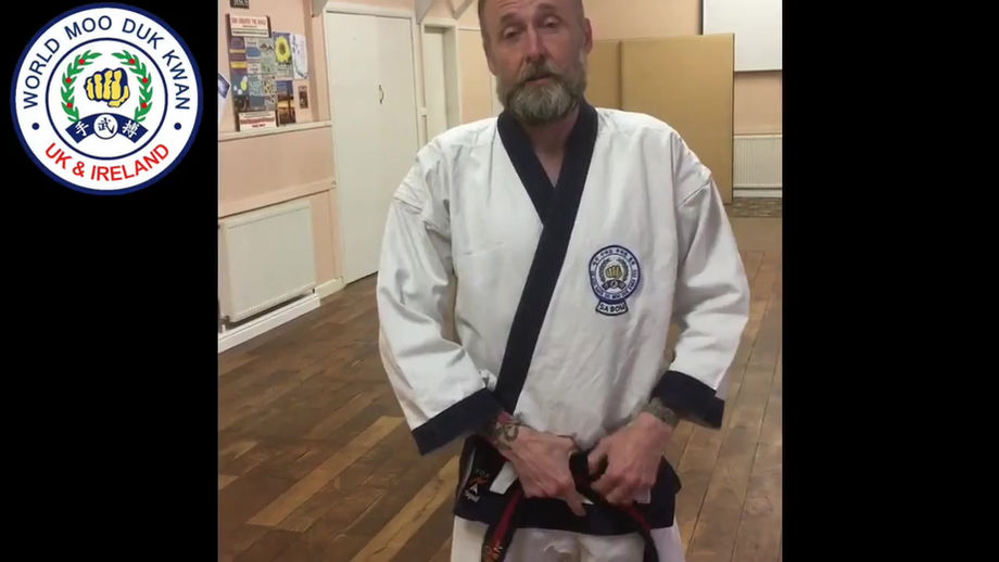 How to tie your belt